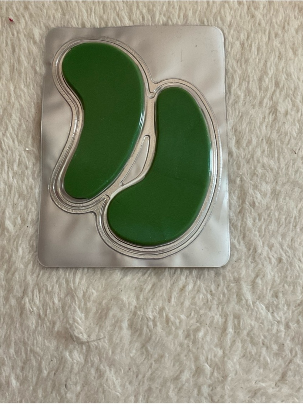 Hydrating Green Under-Eye Gel Masks for Women